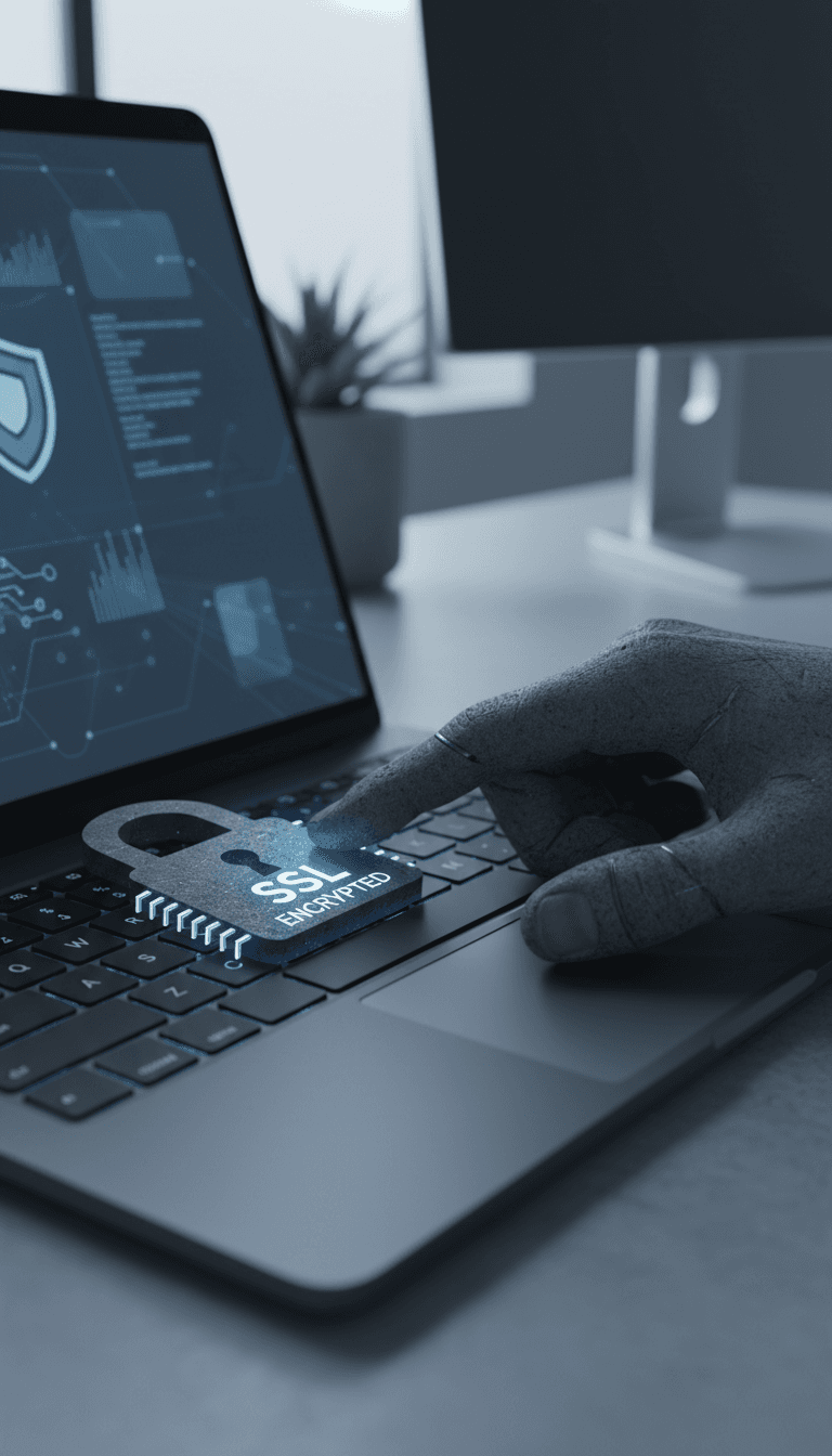 Verschlüsselte Datenübertragung mit SSL-Schutz